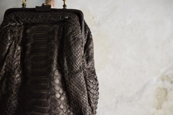 2way Python-Leather Frog Pochette