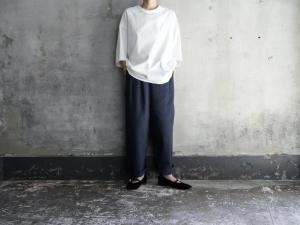 NO CONTROL AIR Polyester Typewriter Crew Neck T