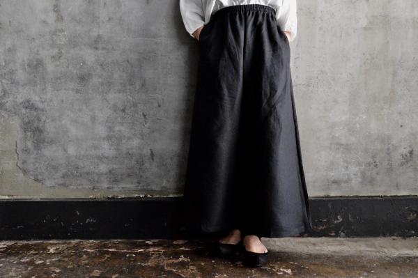 Pois E「STONE」Linen Wide Pants