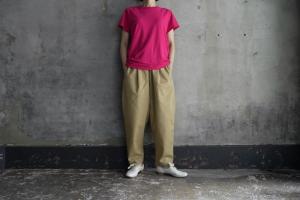 FIR MUM Poly Cotton Twill Cylinder Pants