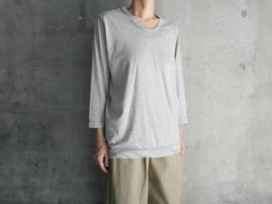 NO CONTROL AIR  Ouhi Cotton T 7分袖 Just Fit