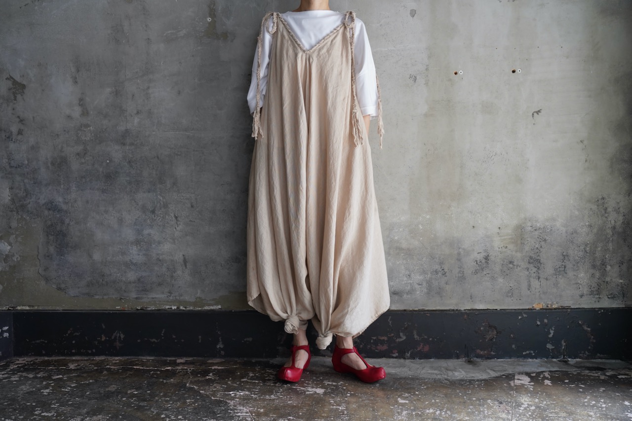 kaval カヴァルSarrouel Overall/ natural - パンツ