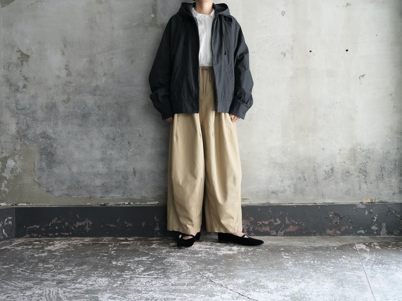 kaval カヴァル／Hoodie(cotton,silk typewriter Hoodie (Cotton silk typewriter) col.blue | Re;li