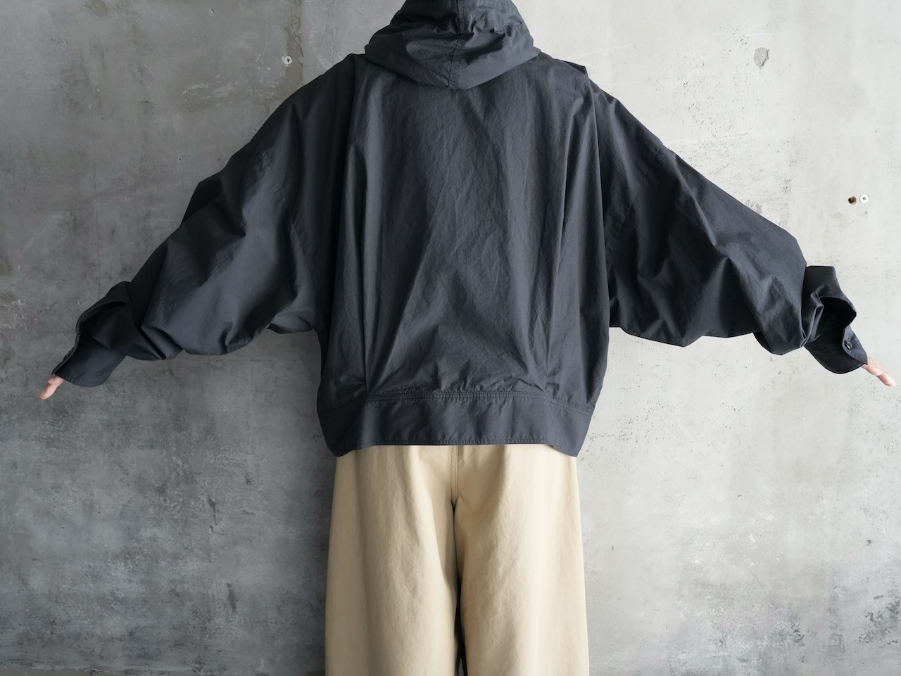 poefu / kaval 120' s Cotton Typewriter Hoodie
