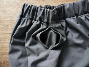 NO CONTROL AIR Polyester Rayon Twill Aladdin Pants