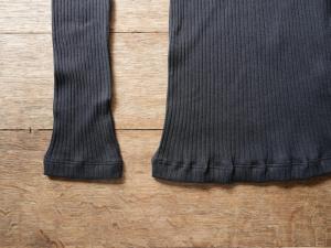 CLOSELY Cotton Silk Turtle Neck L/S T Shirt