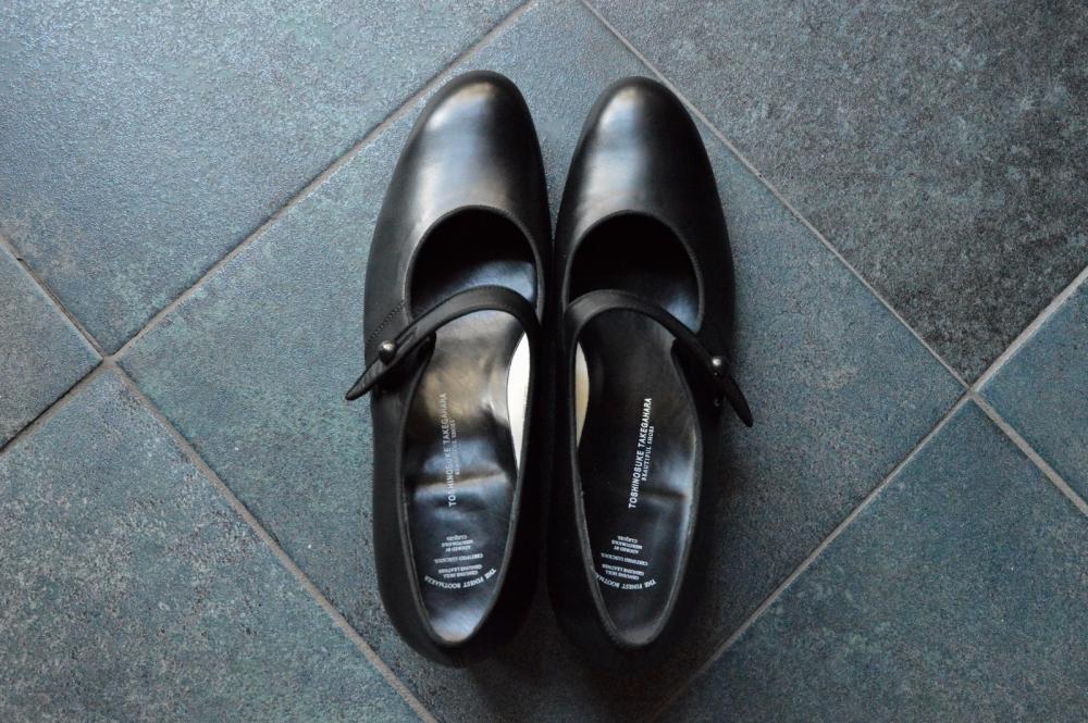 poefu / beautiful shoes「MARYJANE」One Strap Heel Shoes
