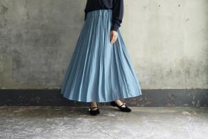 NO CONTROL AIR  Chinese Crepe Gather Skirt