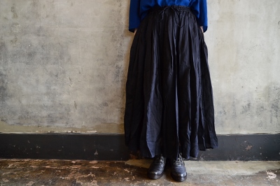 Chanderi Silk Cotton Gather Skirt