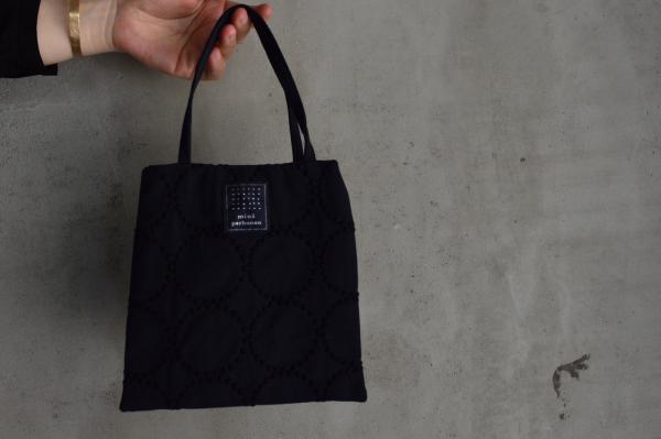 mina perhonen 「tambourine」mini bag-cotton pinhead