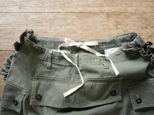 RhodolirioN  Marine Corps Herringbone Frill Pants