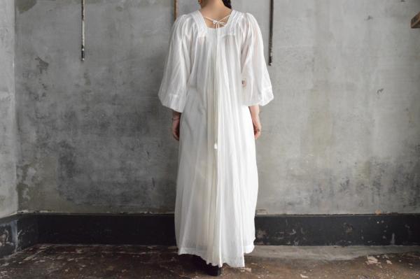 TOWAVASE「ARTISAN」India Cotton Hand Smocking Dress