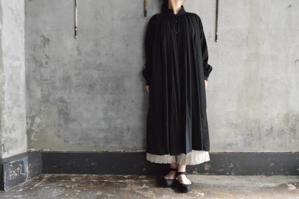 kaval FOR poefu Open Gather Onepiece Silk P-020