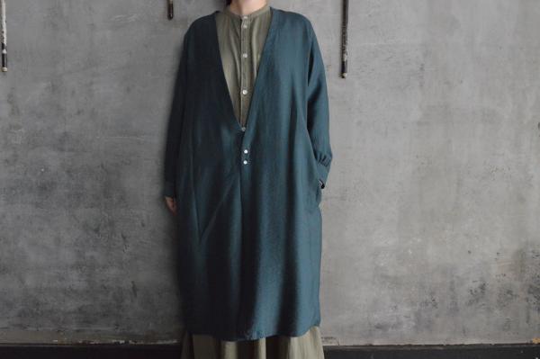 NO CONTROL AIR Lyocell Nylon 2B Long Cardigan