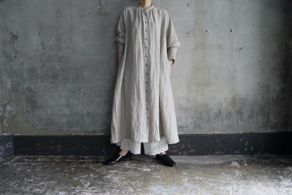 SUSURI  リーサイドシャツドレス