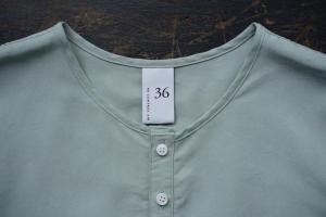 NO CONTROL AIR  Fibril Rayon No Collar Shirt