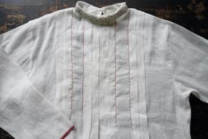 BUNON  Linen Cotton Khadi  Tuck Onepiece