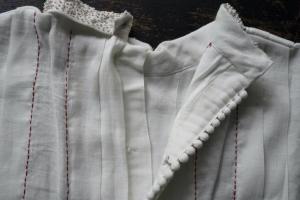 BUNON  Linen Cotton Khadi  Tuck Onepiece