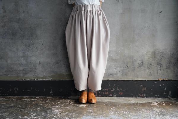 NO CONTROL AIR Polyester Smooth Twill Wide Pants