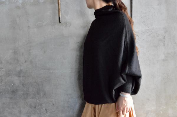 ゴーシュBaby Alpaca Asymmetry Guernsey Knit