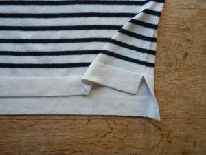 TOWAVASE  「Basque」  Cashmere Boat Neck Knit 1ply