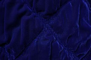 RhodolirioN Velvet Quilt Evening Coat