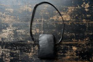 TACHINO CHIE  「TANZAKU」  Leather Shoulder Bag