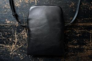 TACHINO CHIE  「TANZAKU」  Leather Shoulder Bag