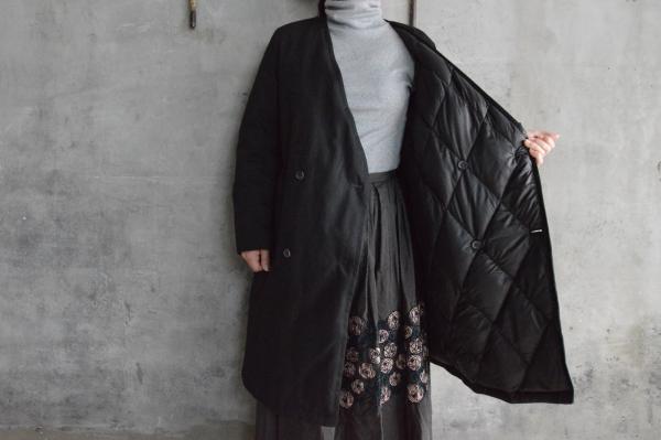 ゴーシュ Reversible V Neck Down Coat