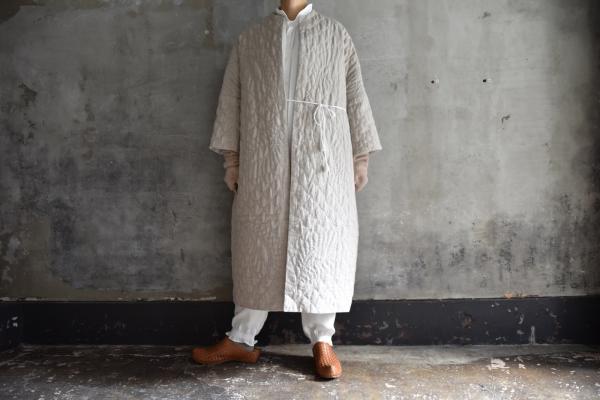 TOWAVASE 「Permanent TOWAVASE」Linen Quilt Robe
