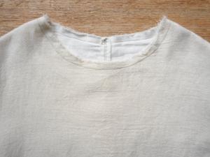 ご予約品 wright.  Wool Linen Gauze Reversible Shirt