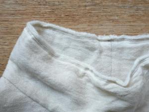 ご予約品 wright. Wool Linen Bottle Neck Dolman Blouse