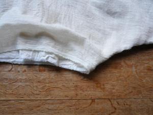 ご予約品 wright. Wool Linen Bottle Neck Dolman Blouse
