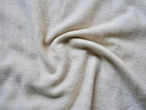 wright.  Wool Linen Gauze Reversible Gather Skirt