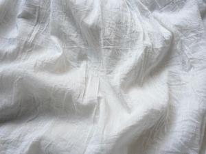 wright.  Wool Linen Gauze Reversible Gather Skirt