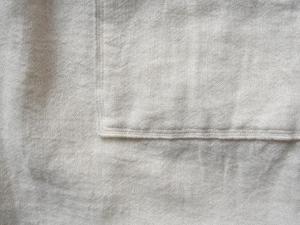 wright.  Wool Linen Gauze Convertible Baggy Pants