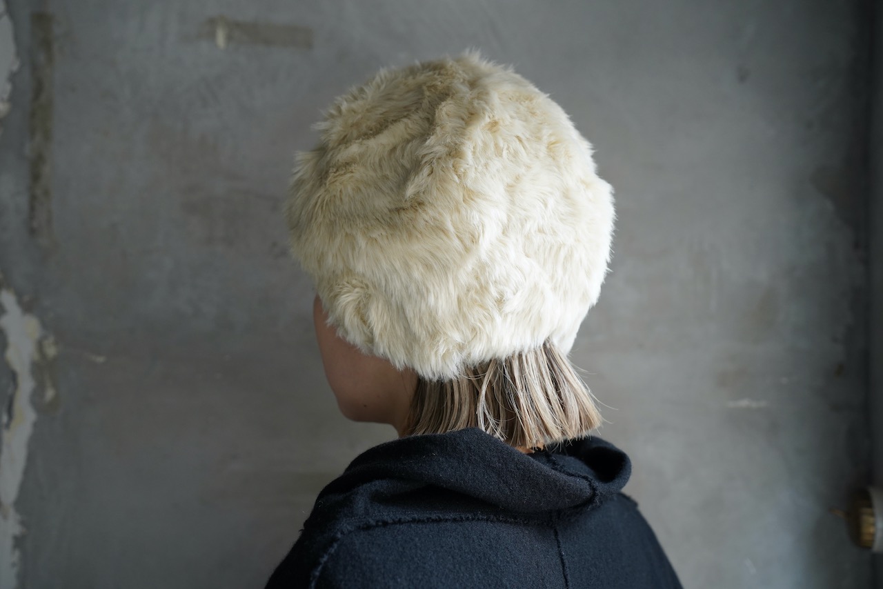 poefu / Pois E 「KITTY」 Eco Fur Cap